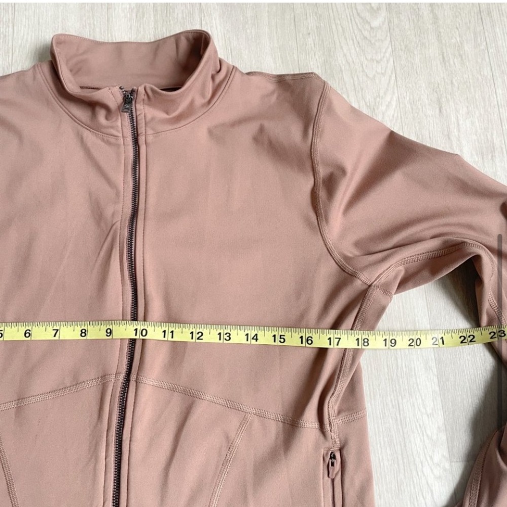 Abercrombie YPB sculptLUX Full-Zip Jacket Brown Size LARGE/XL - Picture 4 of 7